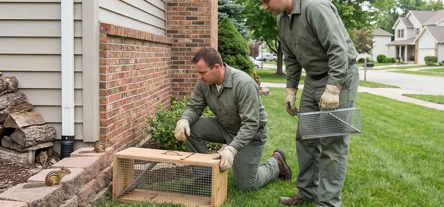 Remove Chipmunks From Yard in Douglasville