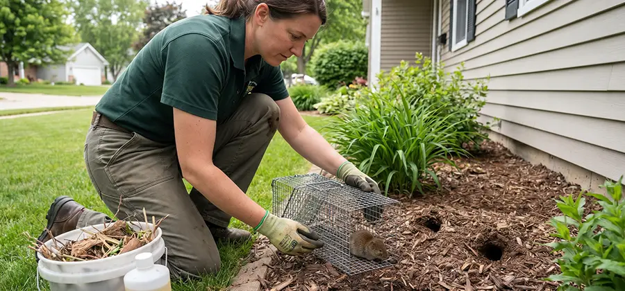 Organic Vole Control in Douglasville