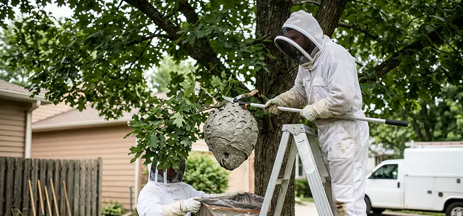 Wasp Nest in Tree Removal Douglasville